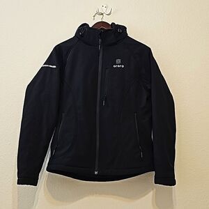 ORORO WOMEN'S CLASSIC HEATED JACKET - BLACK (BATTERY NOT INCLUDED) Medium